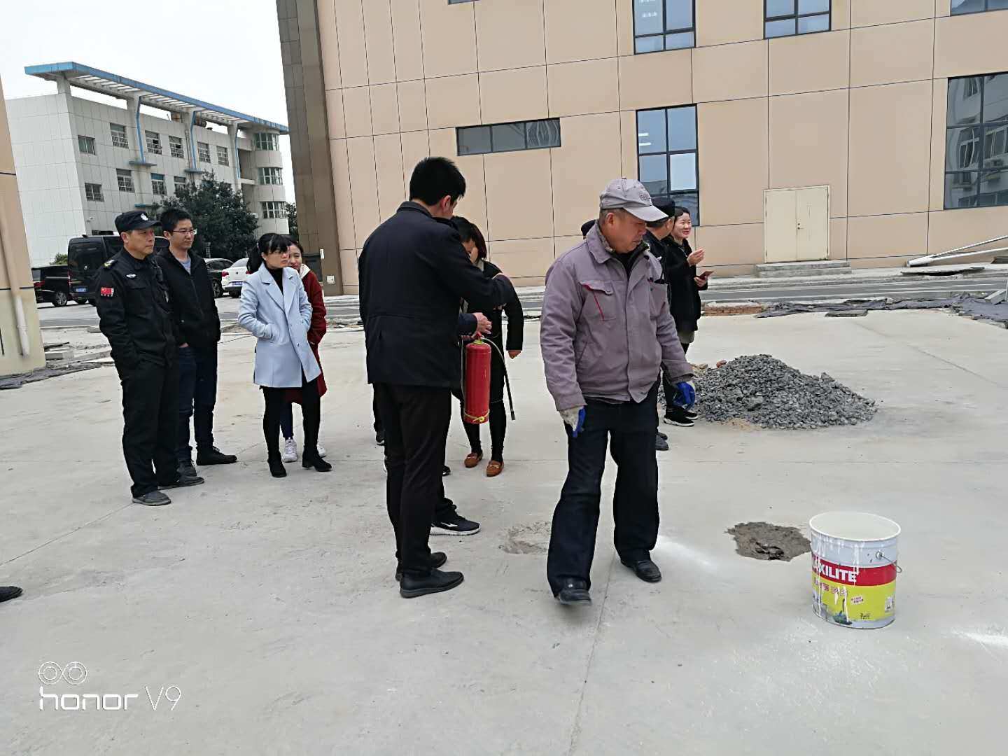 2019年产业大厦消防安全培训